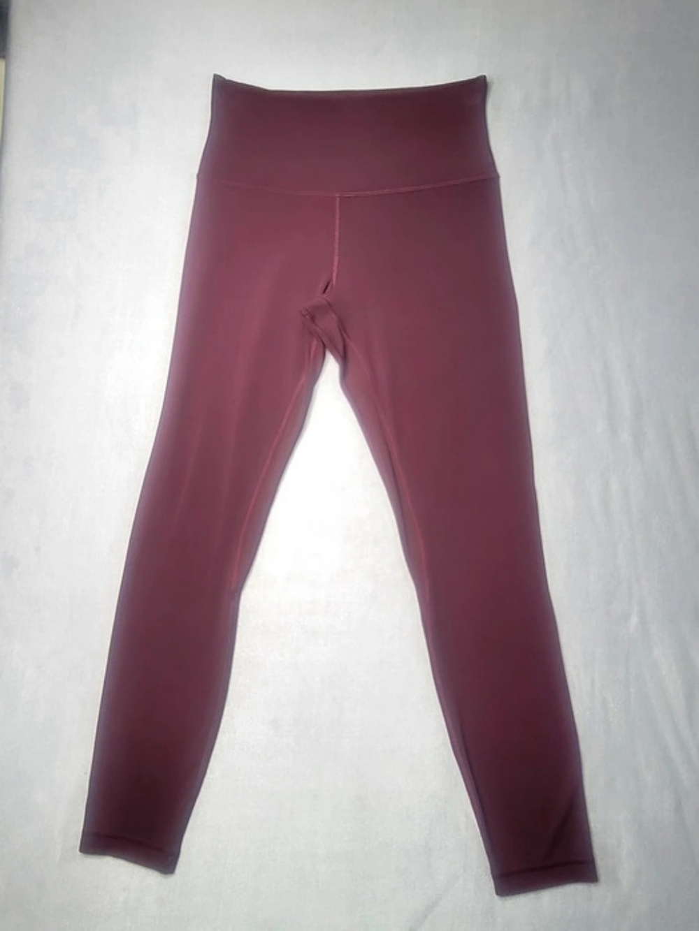 lululemon Align™ High-Rise Ribbed Leggings Color Burgundy Size 6